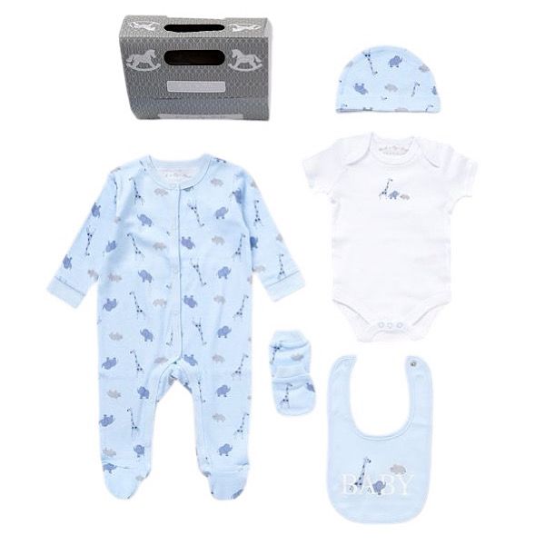 Rock A Bye Baby 5 Piece Set - Animals