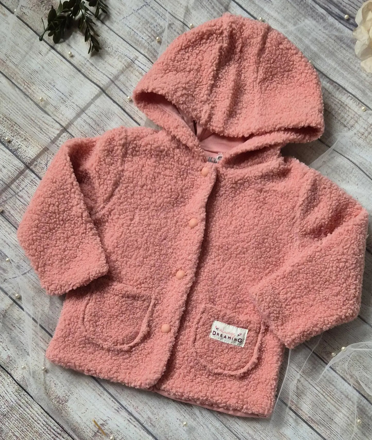 Jack & Lily Hooded Sherpa Jacket