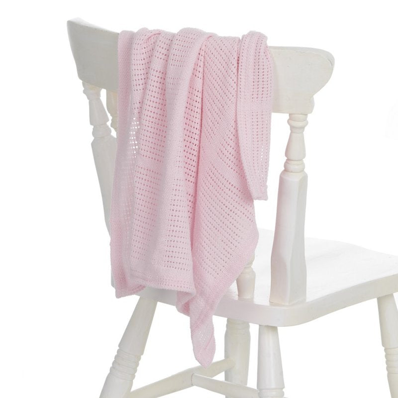 Babytown Cellular Blanket - Pink